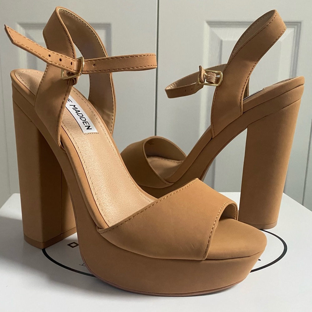 Steve Madden Hasty Blush Heels -  Size 6